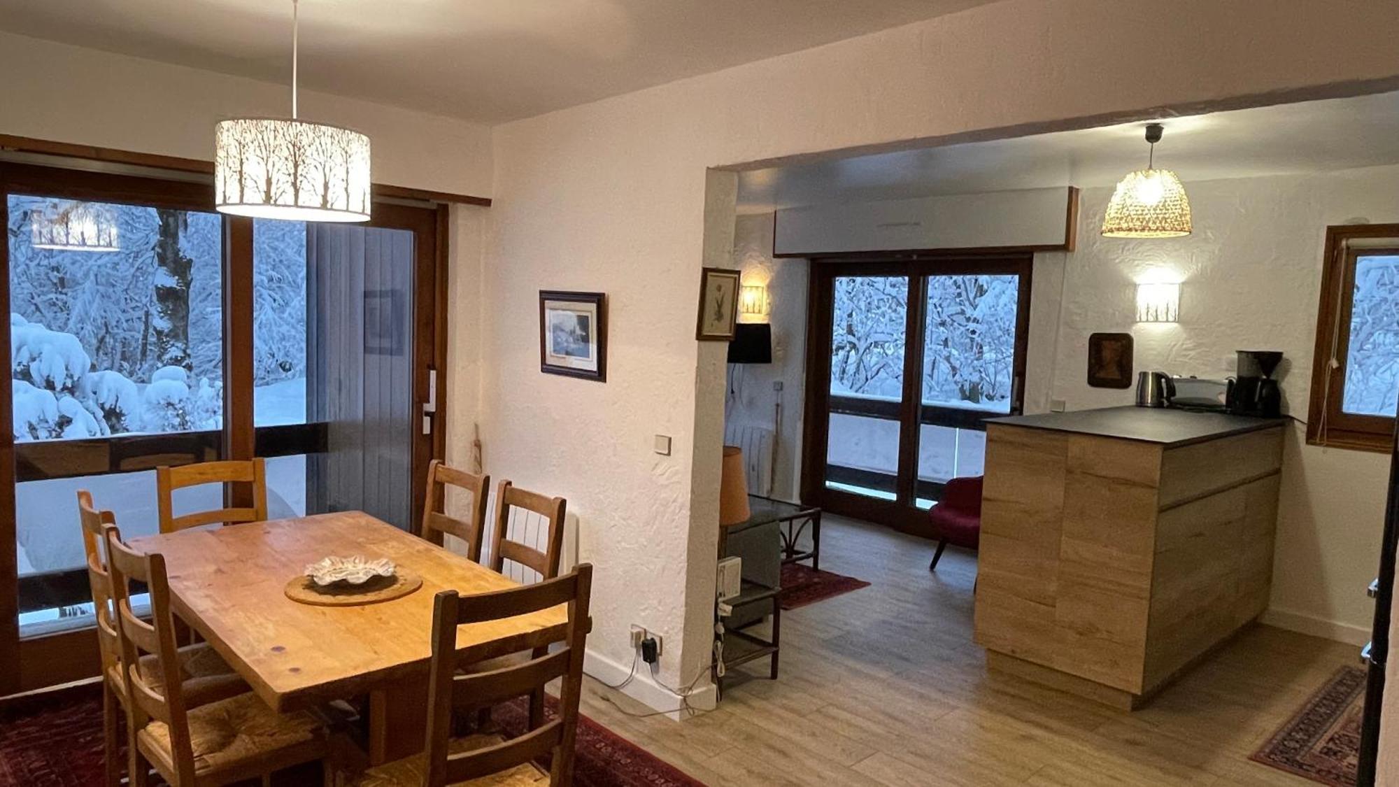 Les Comtes De Savoie - Appartement Renove Proche Du Centre De Megeve Avec Vue Sur Le Mont D'Arbois Eksteriør billede