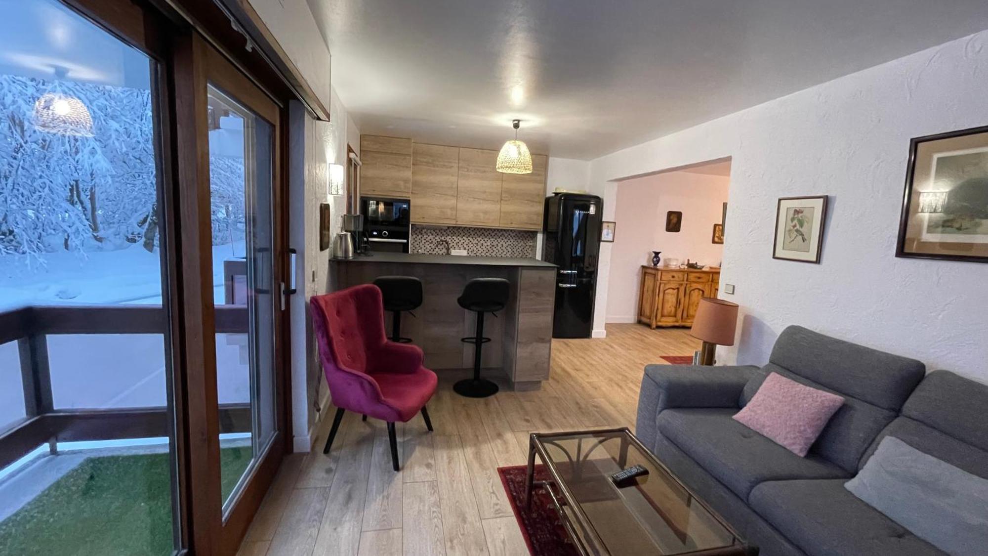 Les Comtes De Savoie - Appartement Renove Proche Du Centre De Megeve Avec Vue Sur Le Mont D'Arbois Eksteriør billede