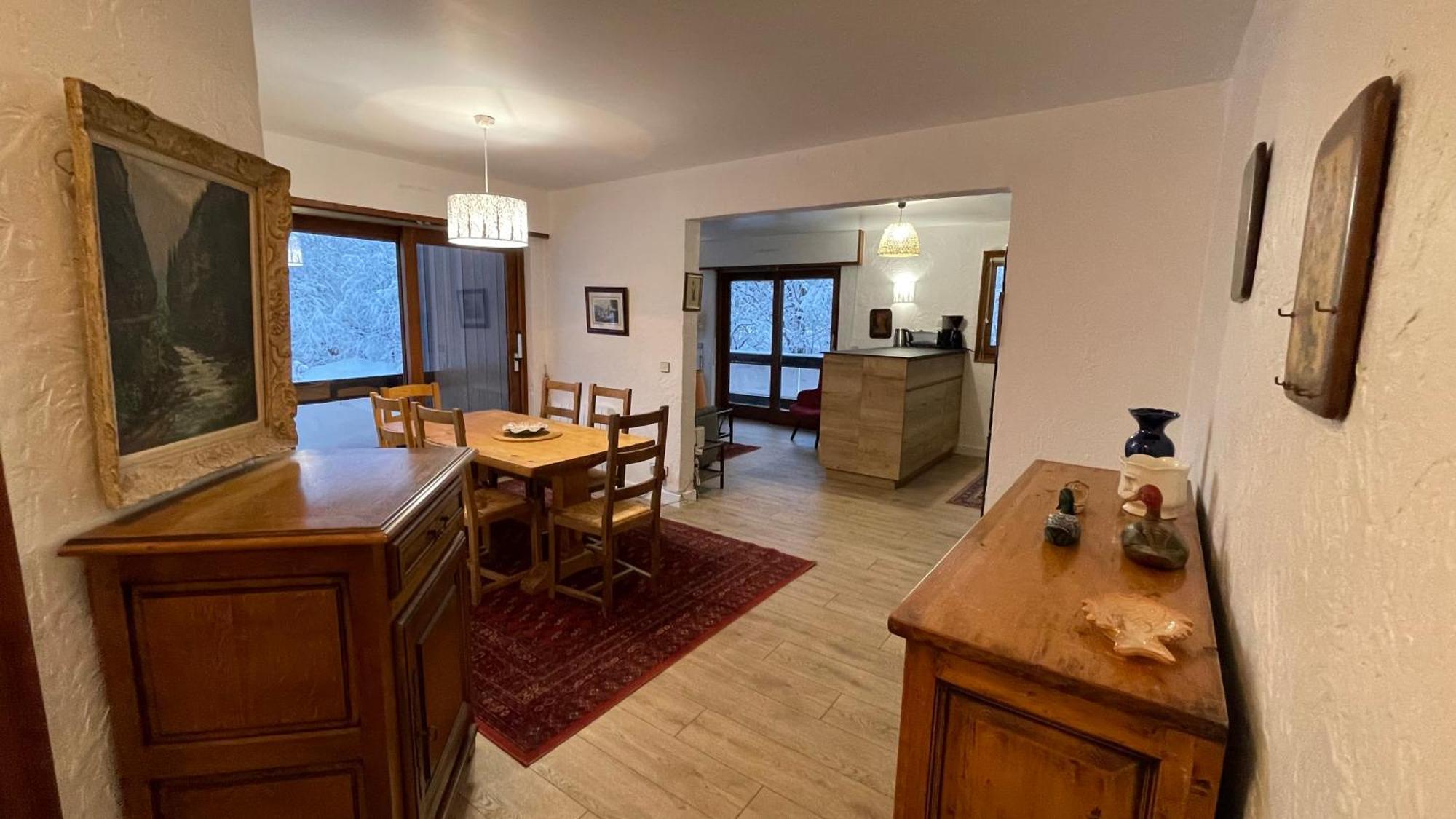 Les Comtes De Savoie - Appartement Renove Proche Du Centre De Megeve Avec Vue Sur Le Mont D'Arbois Eksteriør billede