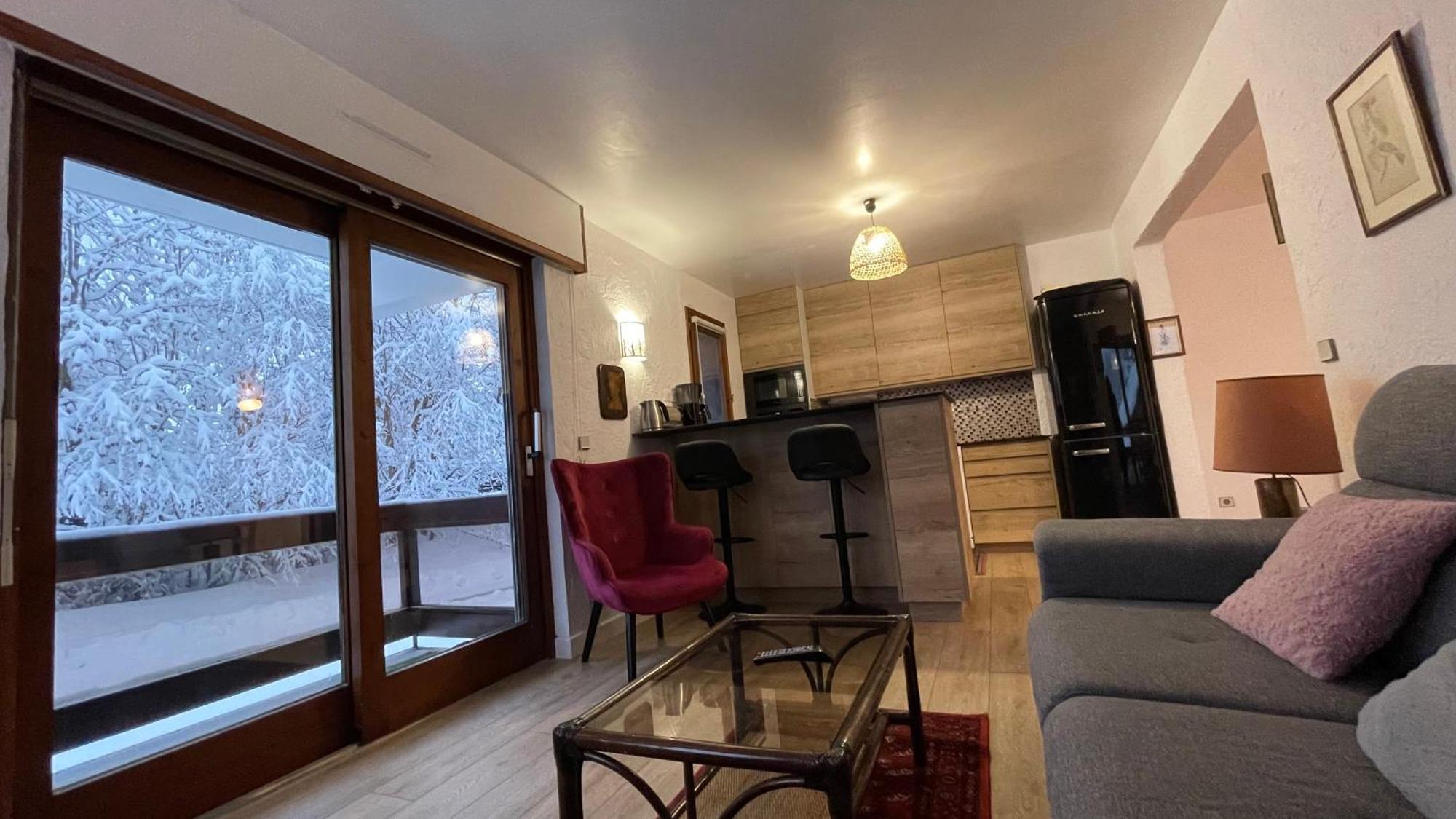Les Comtes De Savoie - Appartement Renove Proche Du Centre De Megeve Avec Vue Sur Le Mont D'Arbois Eksteriør billede